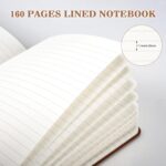 A5 Hardcover Lined Journal 100 GSM — Pack of 4, Assorted Covers