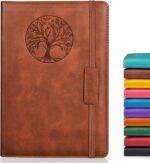 A5 Hardcover Lined Journal — 256 Thick Pages, Vintage Cover