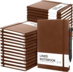 A5 Hardcover Notebook with Pen — Set of 30, 100 GSM Ruled Paper