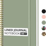 A5 Spiral Hardcover Notebook — 140 College-Ruled Pages