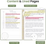A5 Spiral Hardcover Notebook — 140 College-Ruled Pages