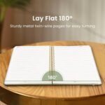 A5 Spiral Hardcover Notebook — 140 College-Ruled Pages