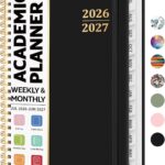 Academic Planner July 2026 &ndash; June 2027 — Hardcover with Tabs