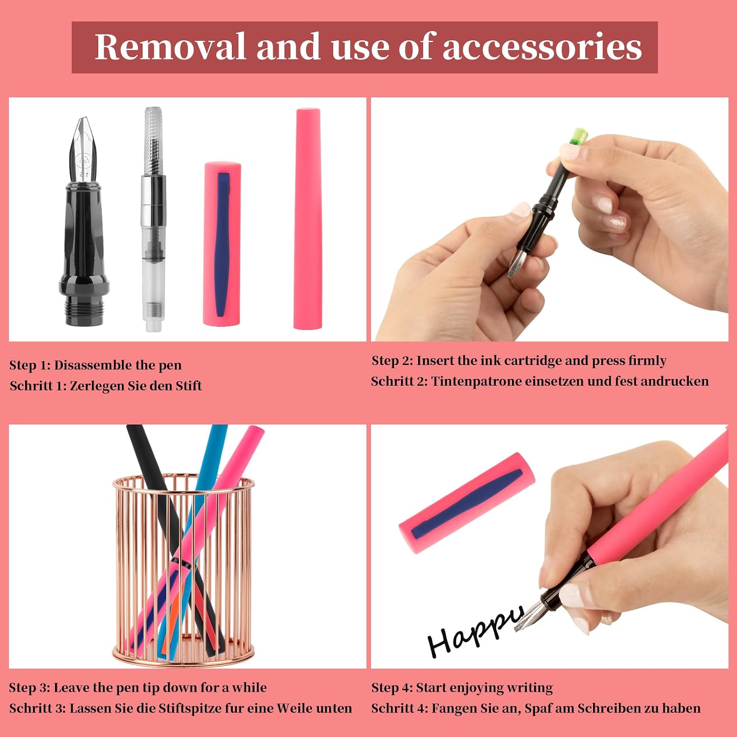 Fountain Pen Calligraphy Set - Image 5