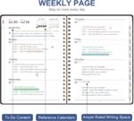 Daily Agenda Planner A5 July 2026 &ndash; June 2027 — Weekly and Monthly