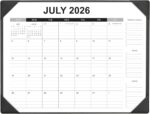 Desk Pad Calendar 2026&ndash;2027 — 22 x 17 Inch, July 2026 to December 2027