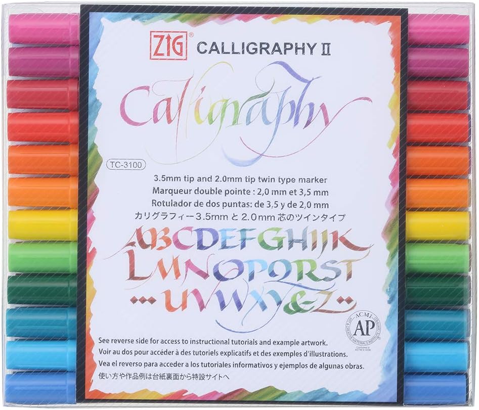 Twelve-Colour Dual Tip Markers - Image 10