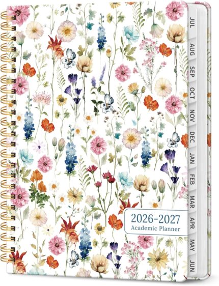 Monthly and Weekly Planner July 2026 &ndash; June 2027 — 6.3 x 8.5 Inch