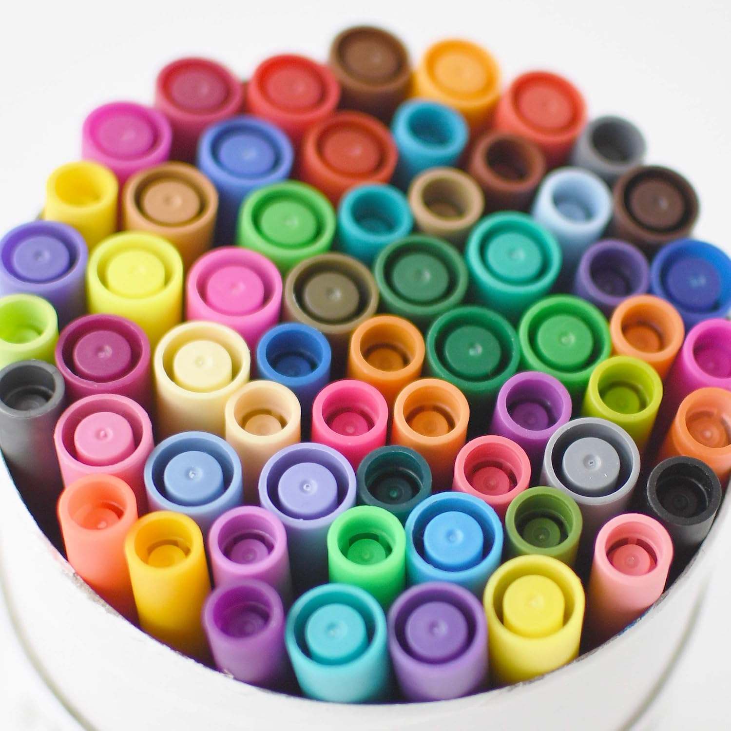 Sixty Dual Tip Marker Pens - Image 8