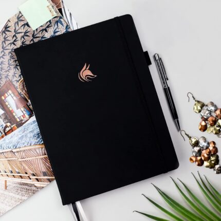 Undated Weekly and Daily Planner 8.5 x 11 Inch — Hardcover with Stickers