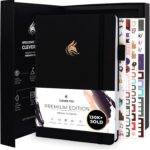 Undated Weekly and Monthly Planner — Hardcover with Gift Box, Black