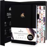 Undated Weekly and Monthly Planner — Hardcover with Gift Box, Black