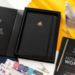 Undated Weekly and Monthly Planner — Hardcover with Gift Box, Black