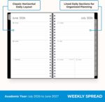 Weekly and Monthly Academic Planner 5 x 8 Inch — Wirebound, 2026&ndash;2027